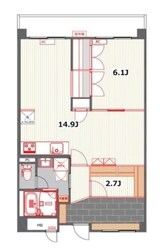 ローズガーデンの物件間取画像